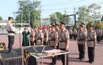 Pejabat Utama dan Kapolsek Jajaran Polres Trenggalek Beralih Tugas, Ini Daftarnya