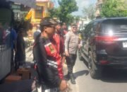 Bhabinkamtibmas Singakerta Bersinergi dengan Pecalang Amankan Upacara Ngaben