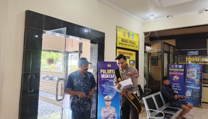 Polantas Menyapa, Duta Samsat Jember Hadir Permudah Urusan Administrasi Kendaraan Masyarakat