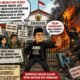 AMI MENGUTUK KERAS TINDAKAN OKNUM MASSA AKSI YANG BERUPAYA MELAKUKAN PENGRUSAKAN DAN PEMBAKARAN DI DEPAN GEDUNG GRAHADI
