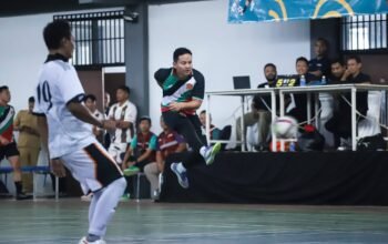 Laga Pembuka Dispora Cup I: Bupati Arifin Tekankan Sportivitas & Pelayanan