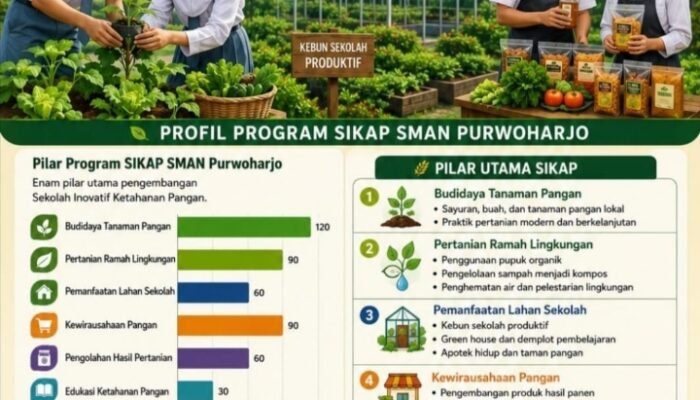  SMAN Purwoharjo Banyuwangi Luncurkan Program SIKAP, Bangun Generasi Pengawal Ketahanan Pangan