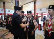 42 Pramuka Trenggalek Berangkat ke Jambore Nasional XII, Wabup Syah Pesankan Jaga Nama Baik Daerah