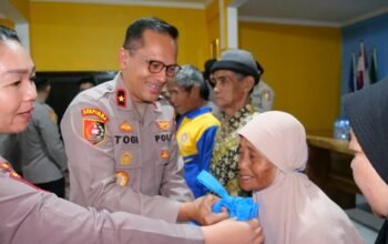 Kasespimman Sespimma Lemdiklat Polri Gelar Bakti Sosial Serdik Angkatan ke-76 di Desa Langensari