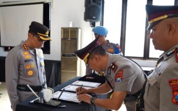Penyegaran Organisasi, Sejumlah Pejabat Polresta Banyuwangi Berganti Posisi