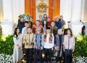 Kapolri Hadiri Pembukaan Pameran Nasirun “Bersimpuh di Kaki Para Guru” di Galeri Nasional Indonesia