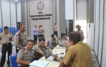 Polres Trenggalek Kerahkan Ratusan Personel Sebagai Agen Perlinsos