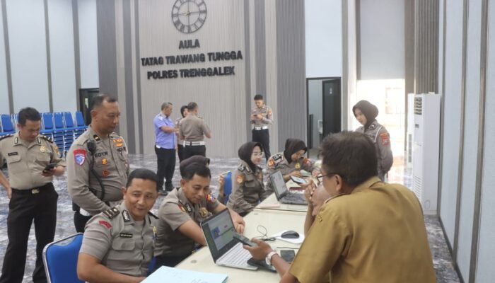 Polres Trenggalek Kerahkan Ratusan Personel Sebagai Agen Perlinsos