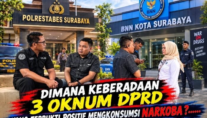 AMI Geram! Polrestabes Sebut 3 Anggota DPRD Jalani Asesmen di BNNK, Humas BNNK Mengaku Tak Tahu