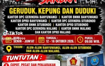 ALIANS MADURA INDONESIA BERSAMA SAKERA GELAR DEMO AKBAR, GERUDUK KANTOR DPRD & GERINDRA DI 3 KABUPATEN — TUNTUT COPOT, PECAT DAN PENJARAKAN TIGA ANGGOTA DEWAN TERKAIT NARKOTIKA