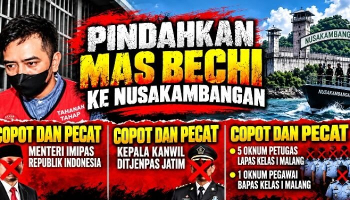 AMI Siapkan Aksi Besar di Ditjenpas Jatim, Desak Subechi Dipindahkan ke Nusakambangan