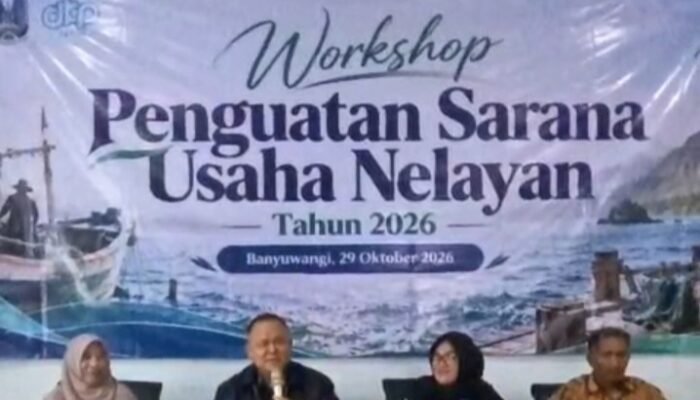 KOMITMEN PERKUAT SARANA USAHA NELAYAN, DINAS PERIKANAN BANYUWANGI GELAR WORKSHOP